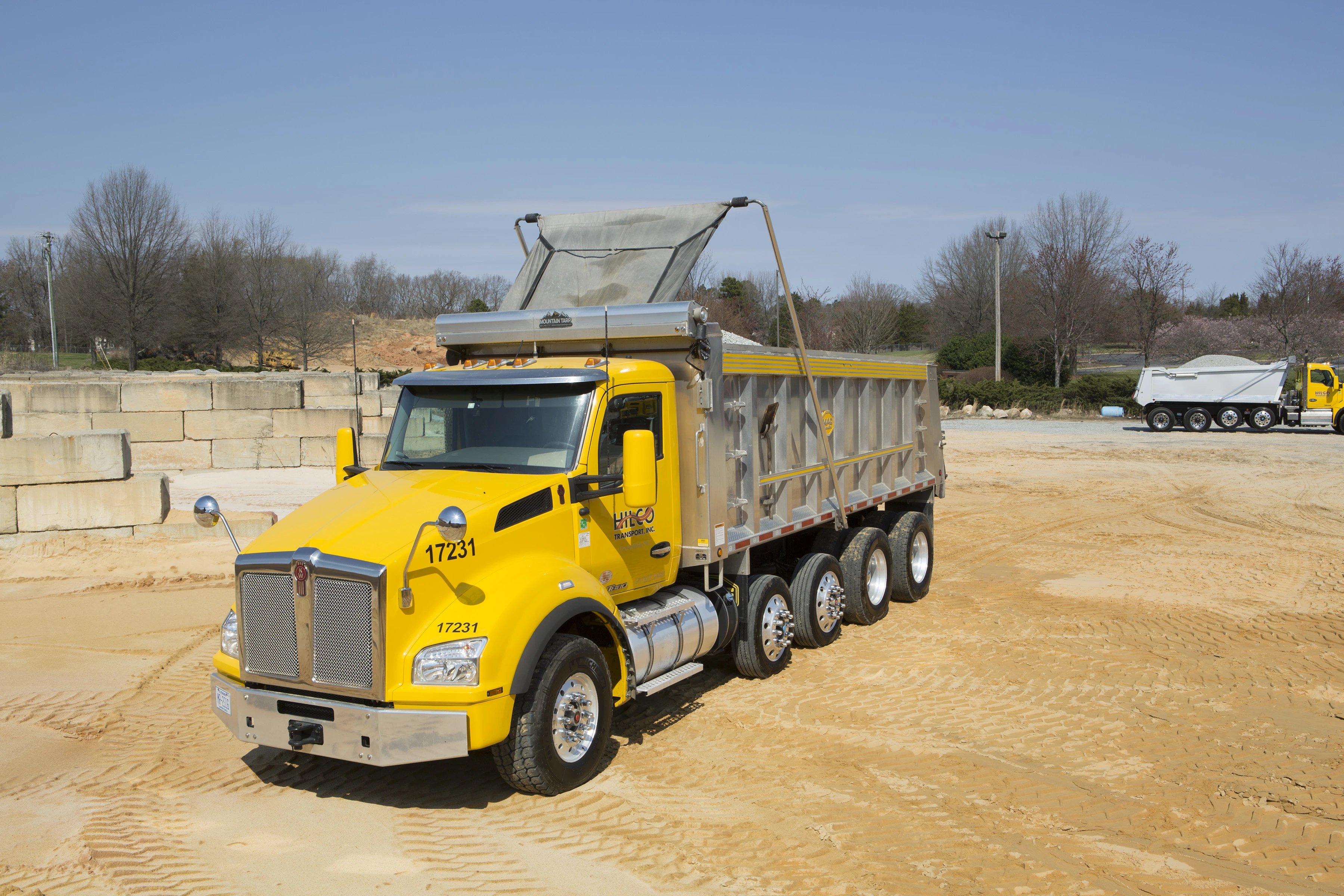 96" Electric Flip Tarp 25'-28' Dump