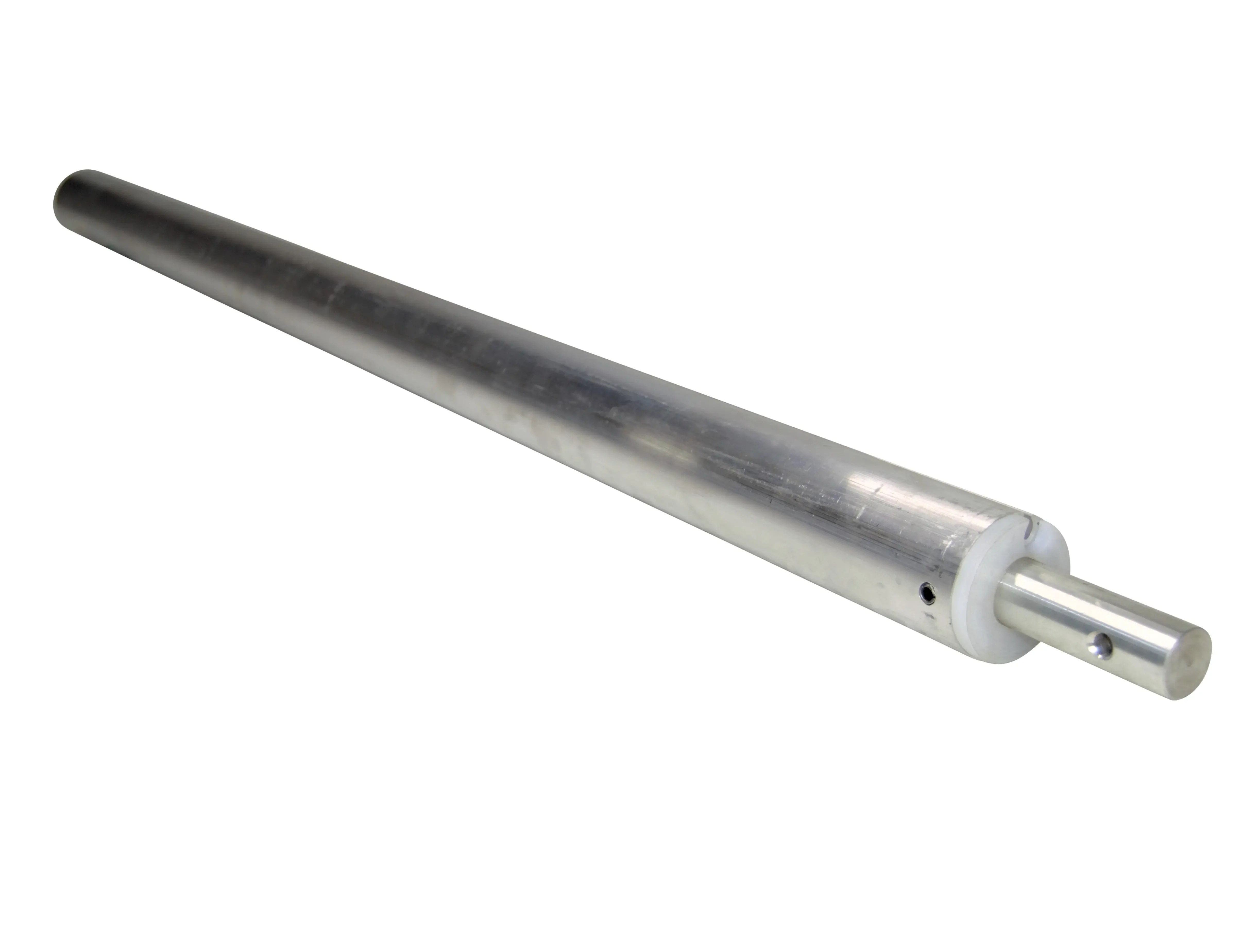 Aluminum Roller with 1" Plug and Shaft