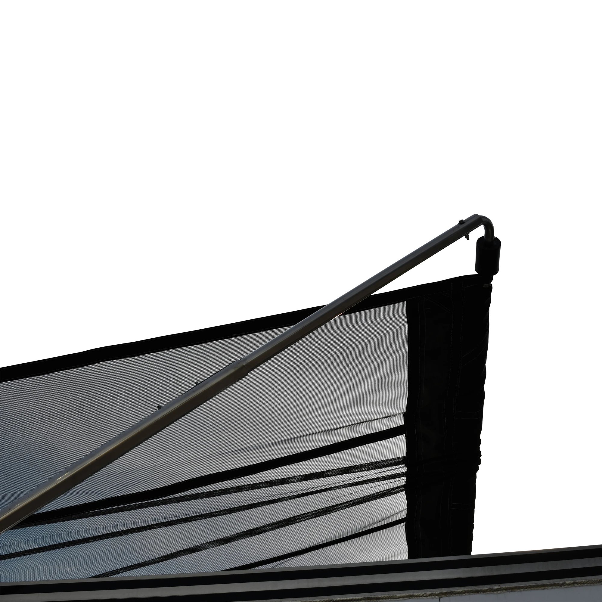 Telescoping Flip Tarp Kit with 20 ft Mesh Tarp