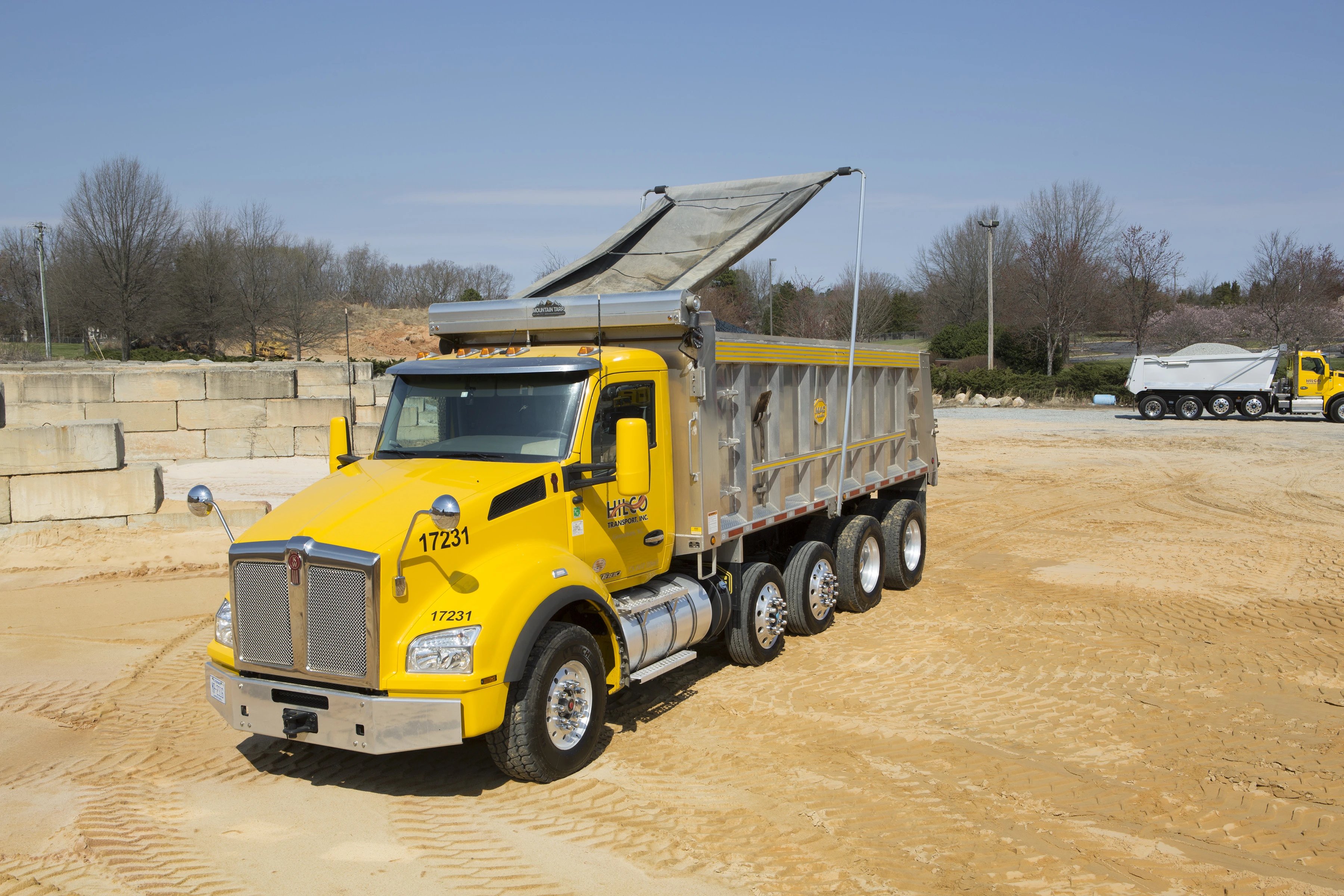 96" Electric Flip Tarp 21'-24' Dump