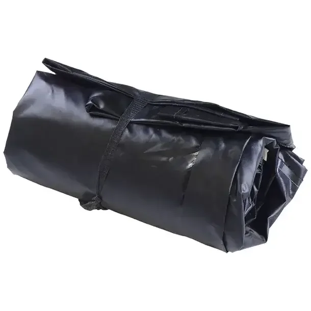 7' x 17' Asphalt 12" Wing Tarp with 1 Pocket