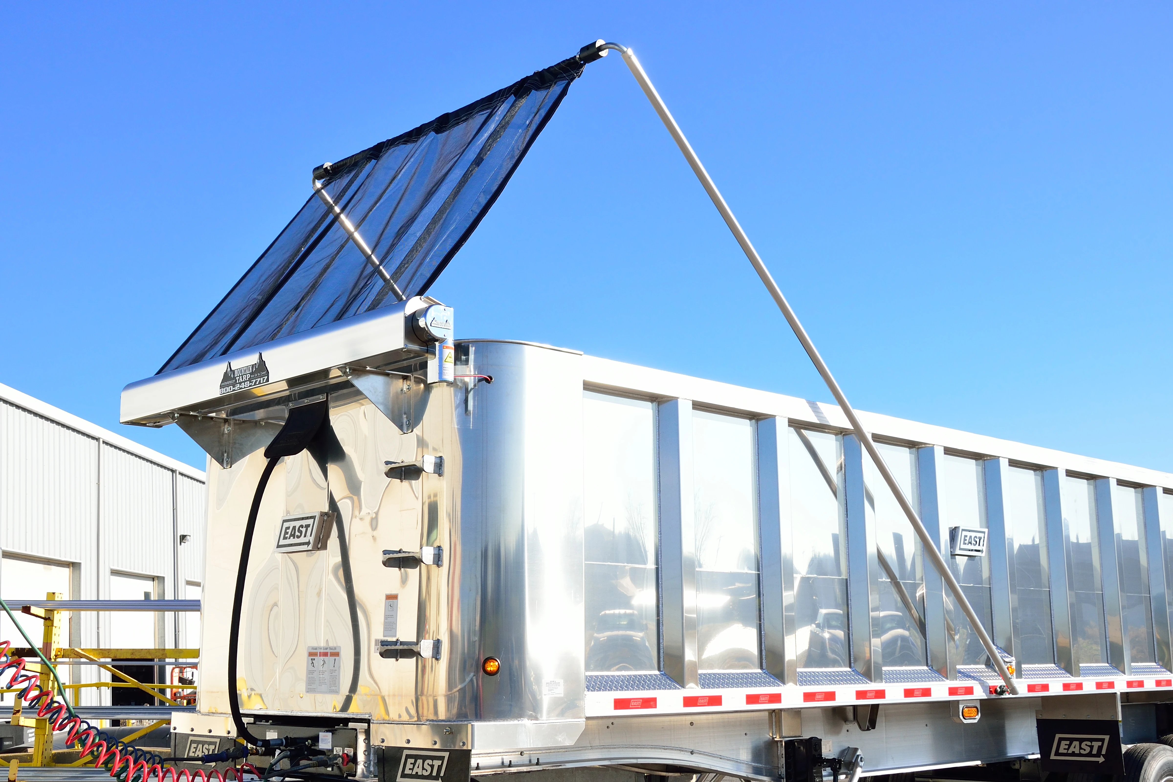 96" Manual Flip Tarp 29-39' Trailer Kit