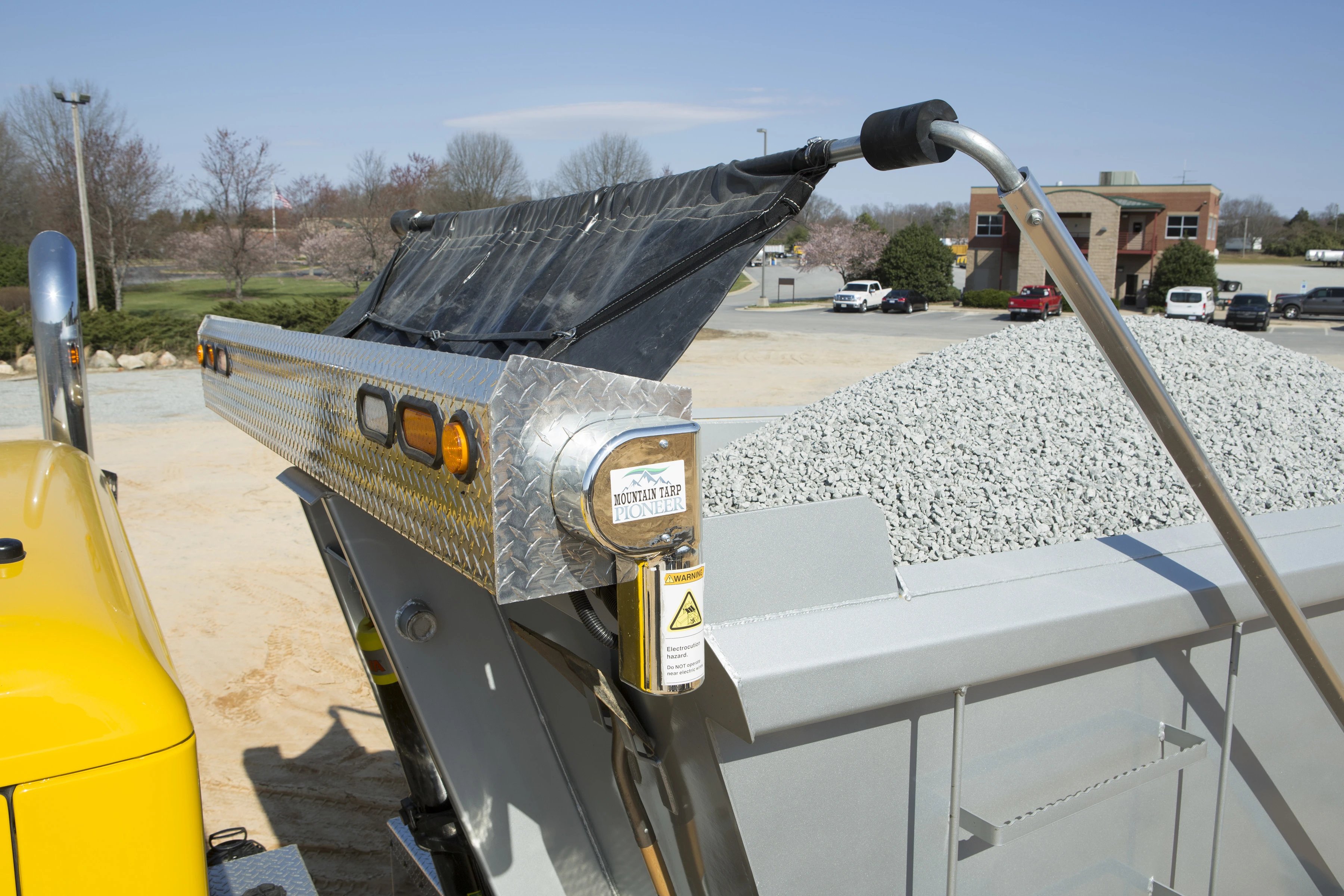 96" Electric Flip Tarp 25'-28' Dump