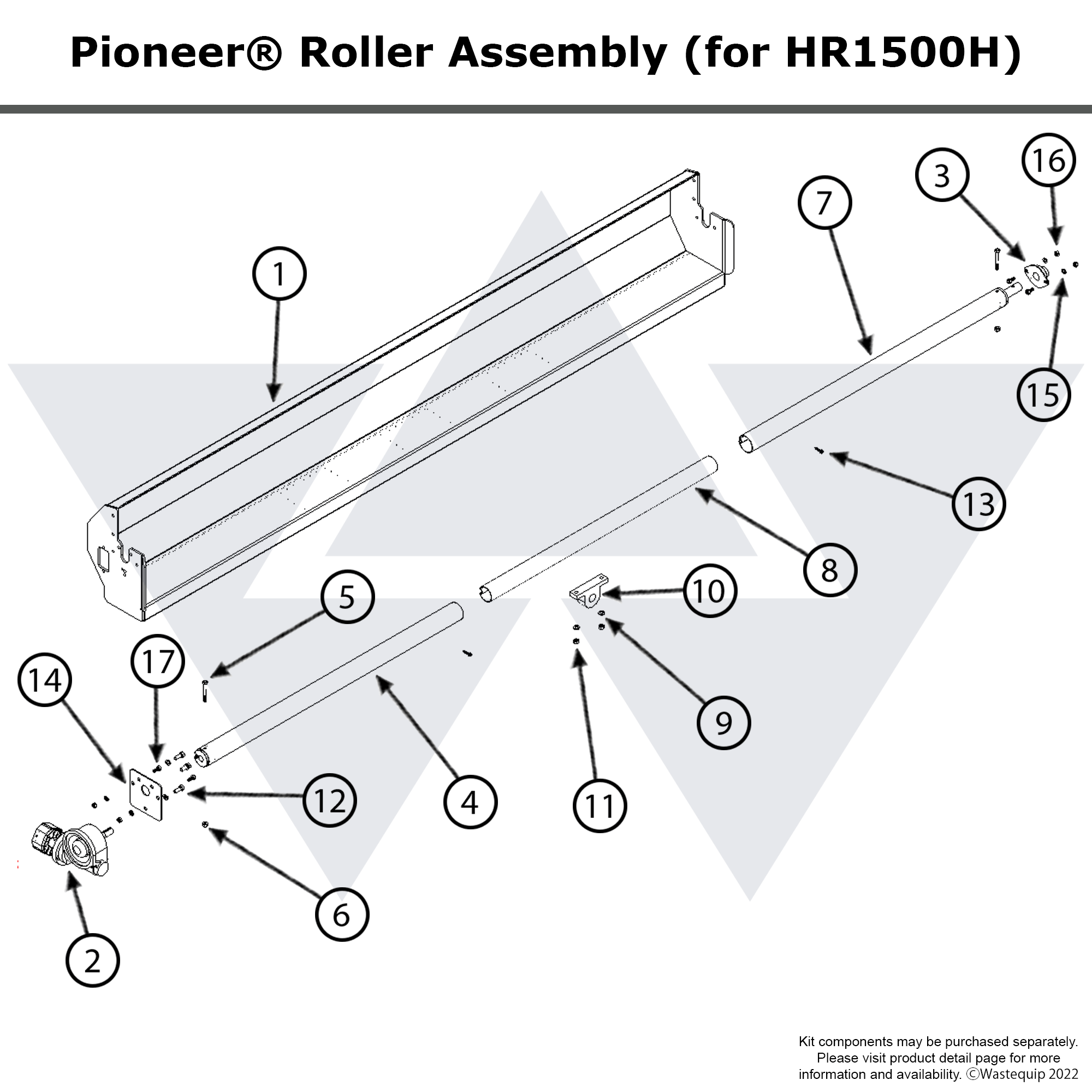 Roller Assembly for HR1500H