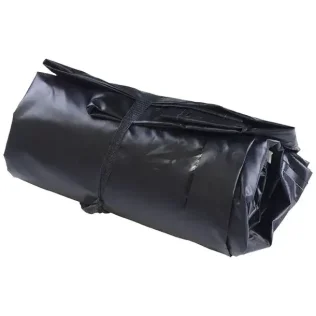 7' x 18' Asphalt 12" Wing Tarp with 1 Pocket