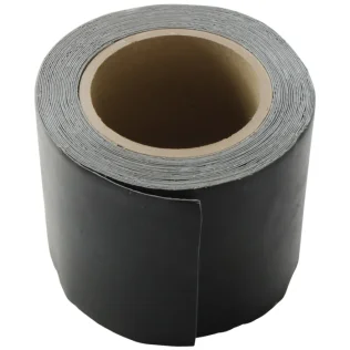 4" x 25' Black Tarp Tape