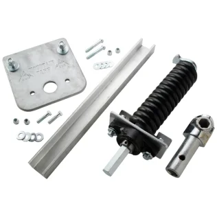 Hex Chrome Round Underbody Assembly with Arm Plug (Passenger Side)