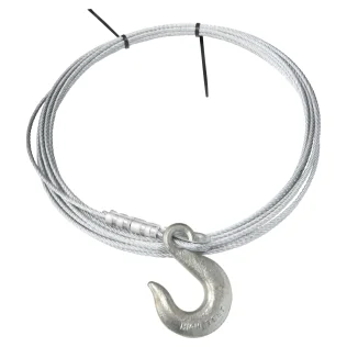 Crushed Car Hauler Man Winch Cable Assembly