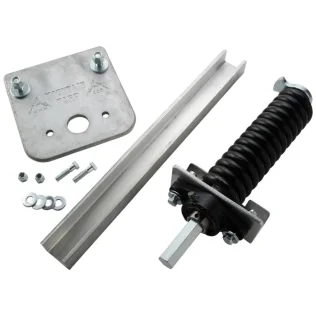 Hex Chrome Round Underbody Assembly without Arm Plug (Passenger Side)