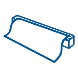 tarp roller icon
