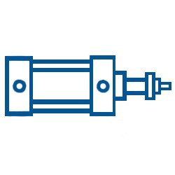 hydraulic actuator icon