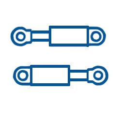 hydraulic cylinder icon