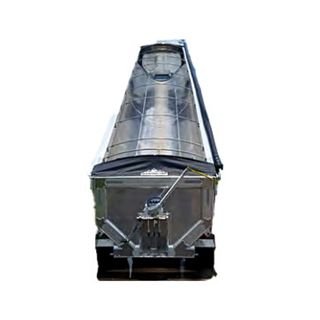 open top trailer with electric side tarp